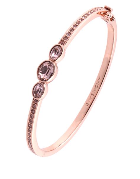 givenchy rose gold necklace|givenchy rose gold bangle bracelet.